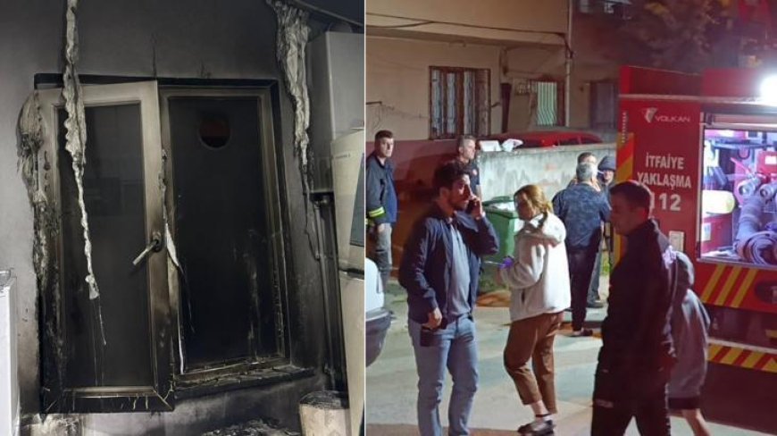 Bursa'da dehşete düşüren olay! Eski eşinin evini ateşe verdi; kombi patladı, ortalık savaş alanına döndü