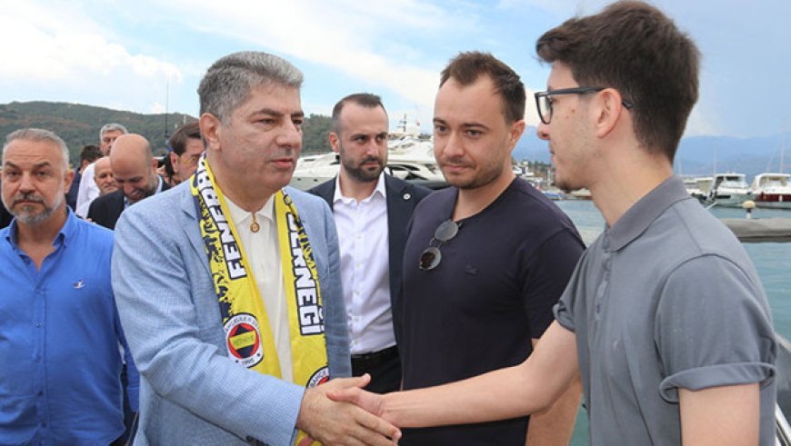 Hakan Safi, Fethiye'de taraftarlarla buluştu!