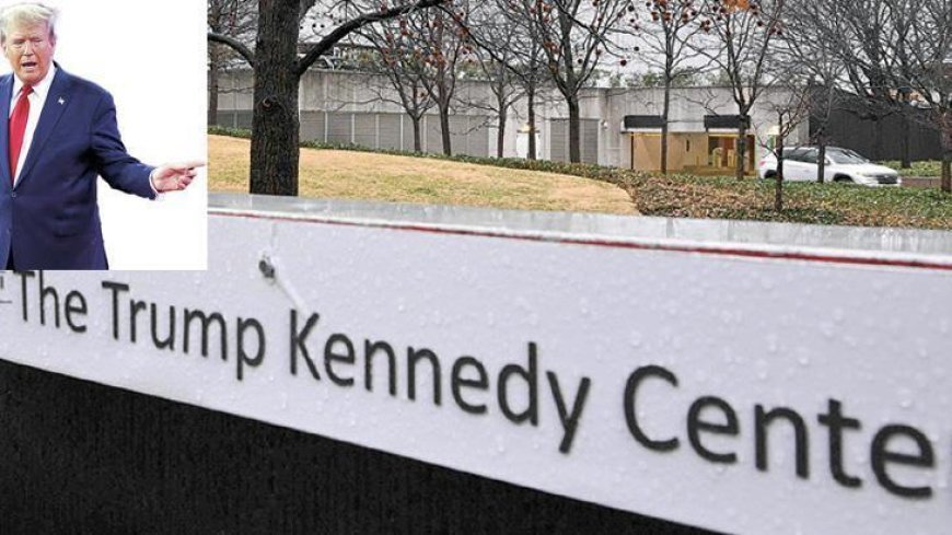 ‘Sanat merkezinden Trump adı kaldırılsın’