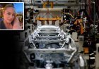 Otomotiv fabrikasında feci kaza! Banttan indirilen otomobil işçilerin arasına daldı: 1'i ağır, 3 yaralı