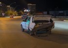 Yer: Çorum! Kazaya karışan sürücü aracını bırakıp kaçtı
