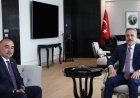 Dışişleri Bakanı Hakan Fidan, Azerbaycanlı Büyükelçi Reşad Memmedov’u Ankara'da kabul etti