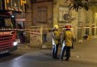 Beyoğlu’nda 5 katlı binada duvar çöktü: Bina tahliye edilerek mühürlendi