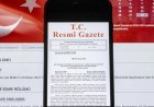 Resmi Gazete'de bugün (30 Haziran 2026 Resmi Gazete kararları)