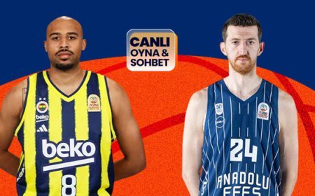 Fenerbahçe, Anadolu Efes'i ağırlıyor! Maçın heyecanı canlı sohbet ile Misli'de