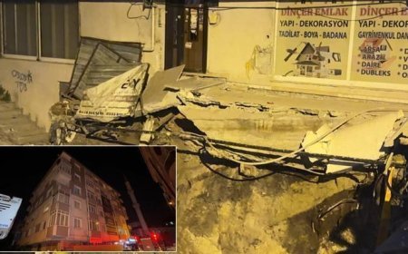 Avcılar’da facianın eşiğinden dönüldü! Kolonlarından sesler gelen bina tahliye edildi