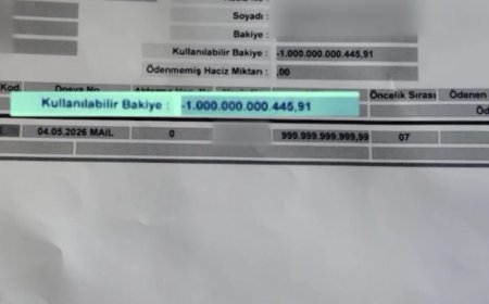 Hesabına 1 trilyon lira geldi. Bütün hesapları donduruldu
