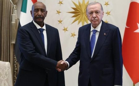 Cumhurbaşkanı Erdoğan, Sudan Egemenlik Konseyi Başkanı Burhan ile görüştü