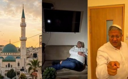 Terörist Ben-Gvir'den skandal paylaşım! Ezan sesini hedef aldı, tehditler savurdu: 'Bu gürültüyü keserim'