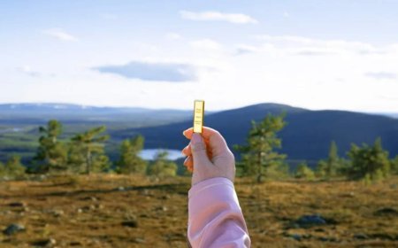 Güneşin hiç batmadığı yerde 23 bin dolarlık altın avı! Turistlerin bulması için sakladılar