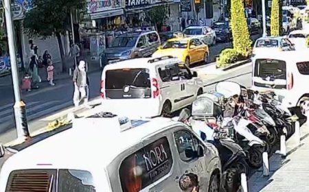 Otomobil yol verdi, motosiklet duramadı! 5 yaşındaki otizmli Zümre’nin kahreden ölümü kamerada
