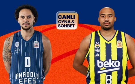 Anadolu Efes, Fenerbahçe’yi ağırlıyor! Maçın heyecanı canlı sohbet ile Misli’de