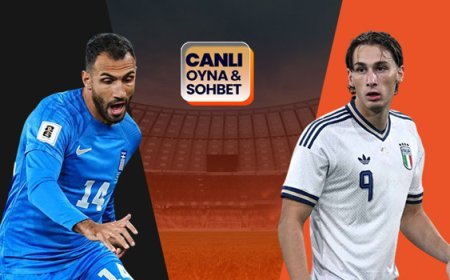 Yunanistan ile İtalya karşı karşıya geliyor! Maçın heyecanı canlı sohbet ile Misli’de