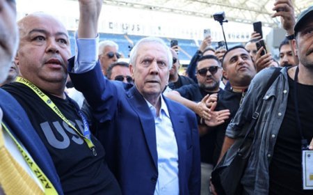 TFF'den Aziz Yıldırım'a tebrik mesajı!