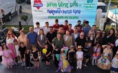 ÇEVRE GÜNÜ'NDE FARKINDALIK BULUŞMASI: ÇOCUKLAR HEM EĞLENDİ HEM ÖĞRENDİ