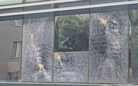 Beykoz'da iş merkezine silahlı saldırı