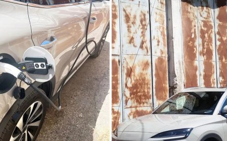 Ekipler şaşkına döndü: Kaçak elektrikle şarj istasyonu kurmuş!