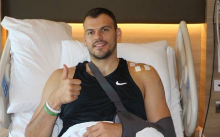 Beşiktaş GAİN'de Hırvat basketbolcu Ante Zizic ameliyat edildi