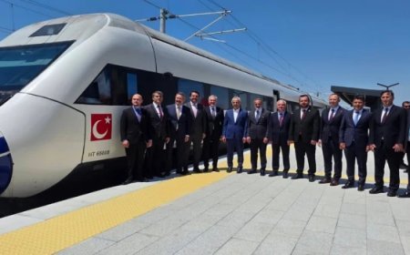 BAKAN URALOĞLU, ÇERKEZKÖY GARI'NDA İNCELEMELERDE BULUNDU