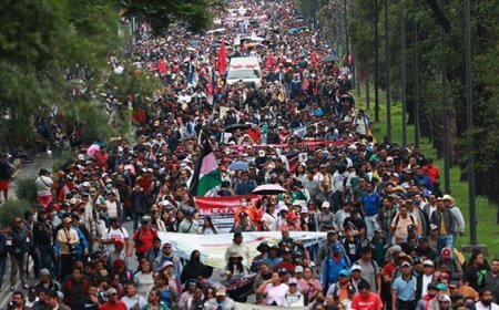 Dünya Kupası açılış maçı öncesi Mexico City'de protestolar gündemde