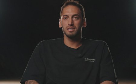A Milli Futbol Takımı'nın kaptanı Hakan Çalhanoğlu: Hedefimiz Dünya Kupası'nı getirmek