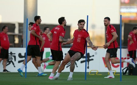 A Milli Takım, Avustralya maçının hazırlıklarına devam etti