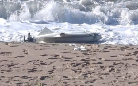 Karadeniz'de plajda silahlı insansız hava aracı bulundu