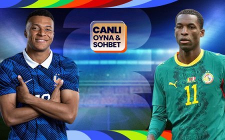 Fransa, Senegal karşısında! Dünya Kupası heyecanı canlı sohbet ile Misli'de
