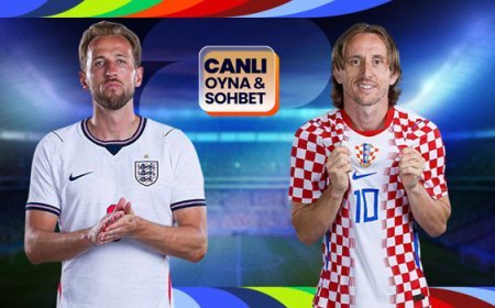 İngiltere, Hırvatistan karşısında! Dünya Kupası heyecanı canlı sohbet ile Misli'de
