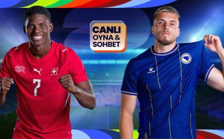 İsviçre, Bosna Hersek karşısında! Dünya Kupası heyecanı canlı sohbet ile Misli'de