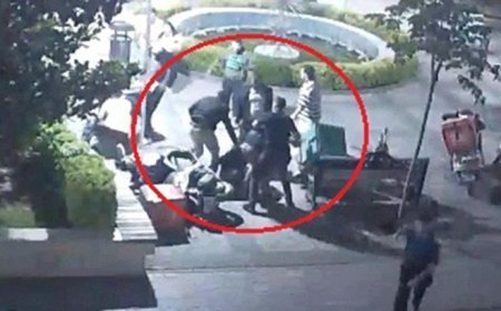 Bursa'da işverenler ile motokuryelerin kavgası kamerada! 10 gözaltı