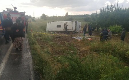 Isparta'da tur otobüsü devrildi. 5 kişi öldü, 26 kişi yaralandı
