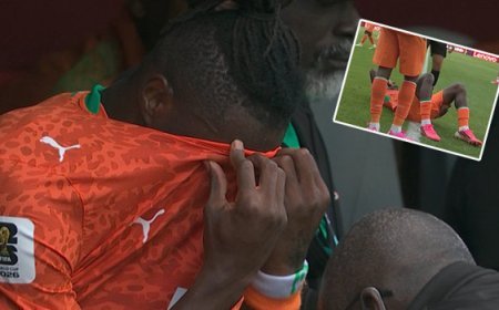 Galatasaray'ı şoke eden haber: Dünya Kupası maçında sakatlanan Singo, gözyaşları içinde oyundan çıktı!