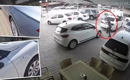Adana'da oto galericiler sitesine kurşun yağmuru! Çok sayıda araç zarar gördü