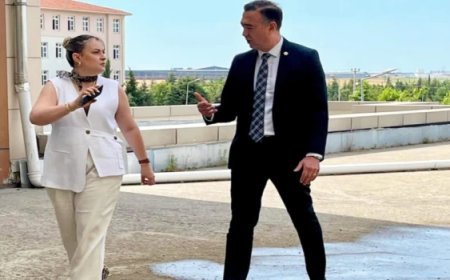 ÇORLU ADLİYESİ'NDEKİ "BARO TERAS KAFE" ÇALIŞMALARINI BARO BAŞKANI GÜRCÜN İNCELEDİ