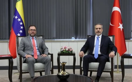 Bakan Fidan, Venezuelalı mevkidaşı ile görüştü