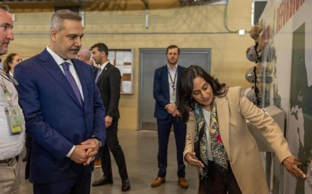 Dışişleri Bakanı Hakan Fidan'dan Kanada'da nükleer tesise ziyaret