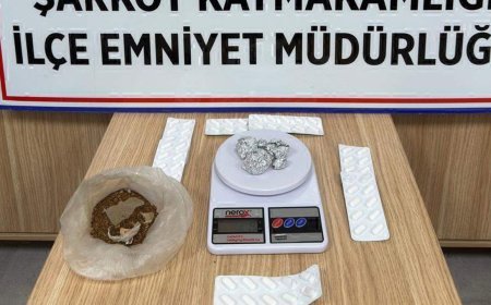 Evinde uyuşturucu ele geçirilen şüpheli gözaltına alındı