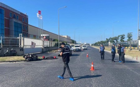 Otomobil ile çarpışan motosikletin sürücüsü öldü