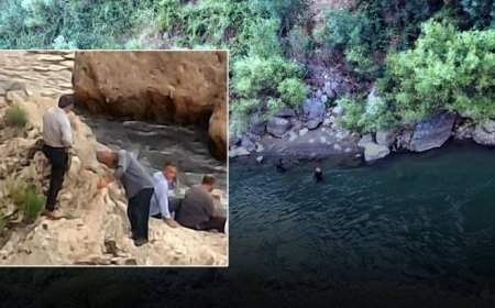 Bitlis'te dere faciası! 3 kardeş akıntıya kapıldı; babanın çaresizliği kahretti