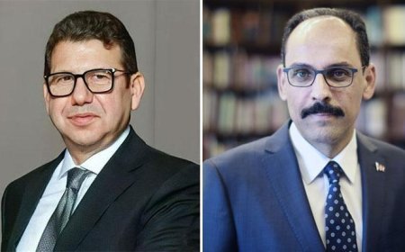 MİT Başkanı Kalın, Mısır Genel İstihbarat Servisi Başkanı Reşat ile Ankara'da bir araya geldi