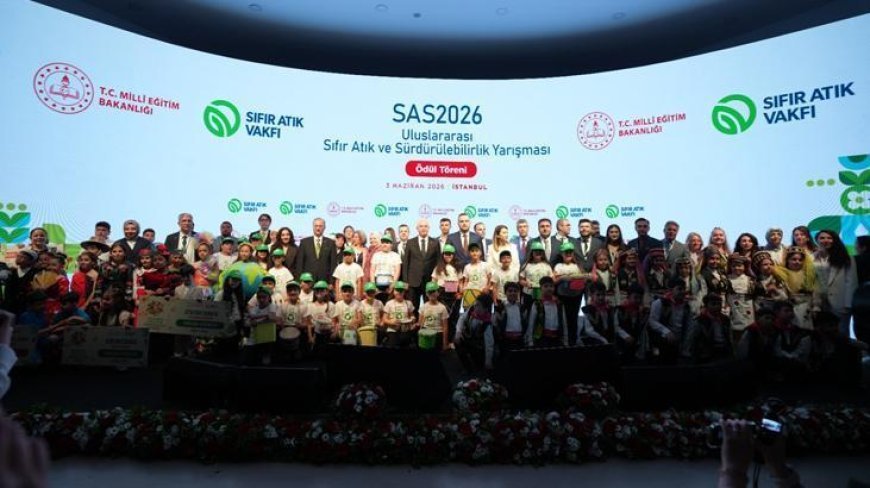 Uluslararası Sıfır Atık ve Sürdürülebilirlik Yarışması’nda ödüller sahiplerini buldu