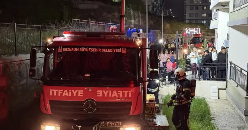 Diyaliz hastası yangında can verdi