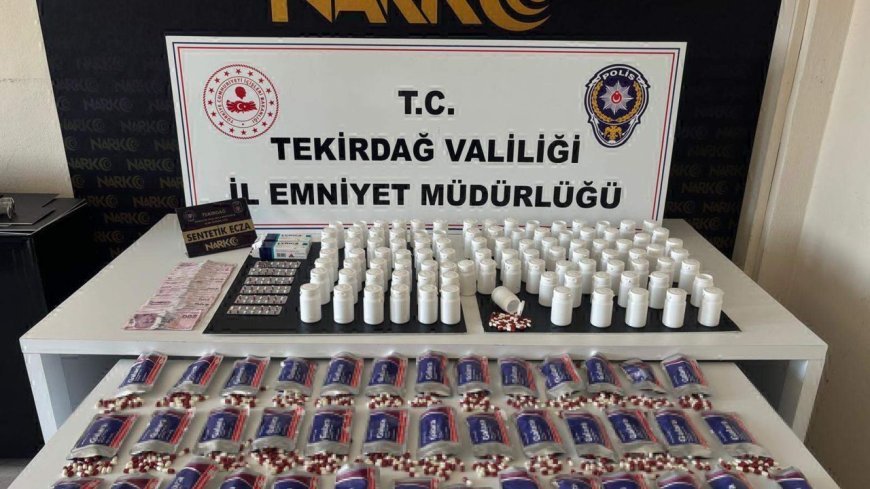 Tekirdağ'da 'torbacı' operasyonunda 3 tutuklama