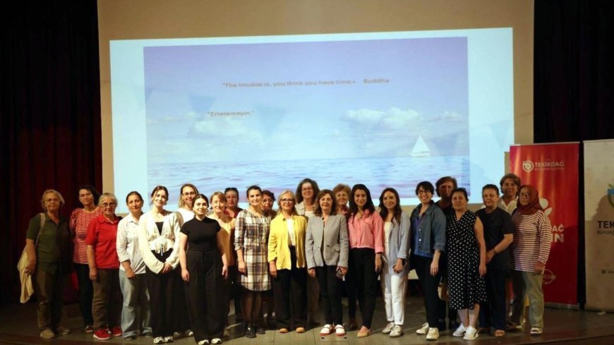 Tekirdağ Büyükşehir'den, 'Kadın sağlığında bütüncül yaklaşım farkındalığı' semineri