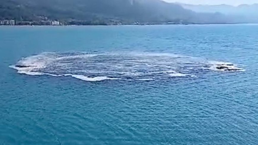 Kastamonu'da deniz kabarması panik yarattı: Bomba gibi patladı