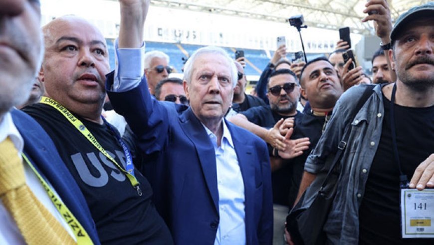 TFF'den Aziz Yıldırım'a tebrik mesajı!