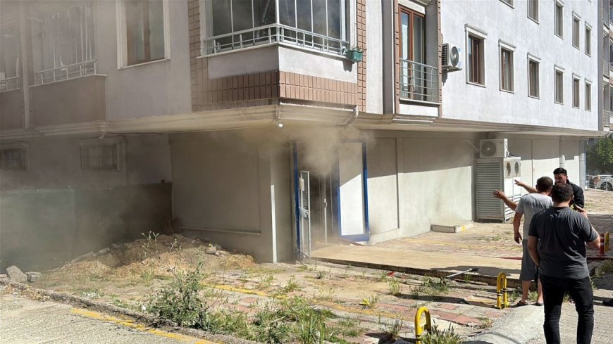 Çorlu’da market deposunda yangın, paniğe neden oldu