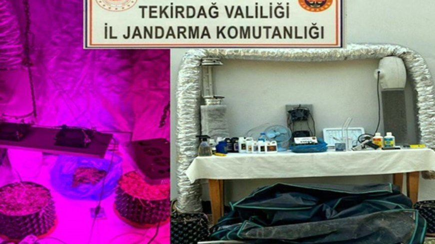 Tekirdağ'da kaçakçılık ve uyuşturucu operasyonlarında 4 tutuklama
