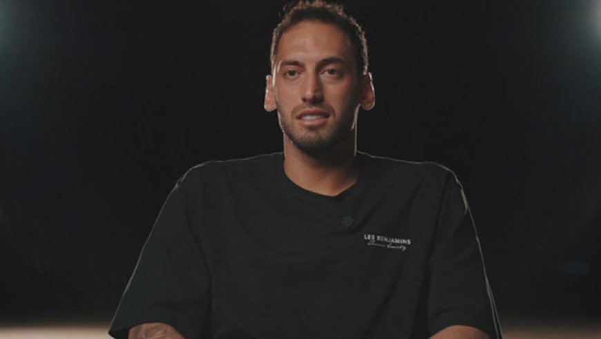 A Milli Futbol Takımı'nın kaptanı Hakan Çalhanoğlu: Hedefimiz Dünya Kupası'nı getirmek